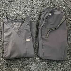 Figs space navy scrub set